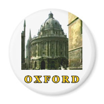Oxford 1986 snapshot 143 Gold The MUSEUM Zazzle Gi Fridge Magnet