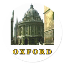 Oxford 1986 snapshot 143 Gold The MUSEUM Zazzle Gi Stickers