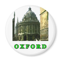 Oxford 1986 snapshot 143 Green The MUSEUM Zazzle G Refrigerator Magnets