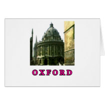 Oxford 1986 snapshot 143 Magenta The MUSEUM Zazzle Cards