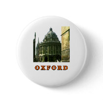 Oxford 1986 snapshot 143 Orange The MUSEUM Zazzle Button