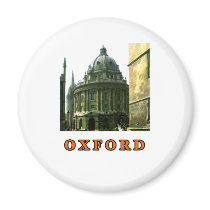 Oxford 1986 snapshot 143 Orange The MUSEUM Zazzle Fridge Magnet