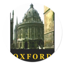 Oxford 1986 snapshot 143 The MUSEUM Zazzle Gifts c Round Stickers