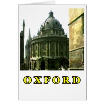 Oxford 1986 snapshot 143 Yellow The MUSEUM Zazzle Greeting Card