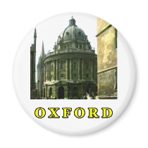 Oxford 1986 snapshot 143 Yellow The MUSEUM Zazzle Magnet