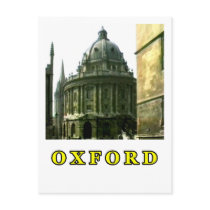 Oxford 1986 snapshot 143 Yellow The MUSEUM Zazzle Post Cards