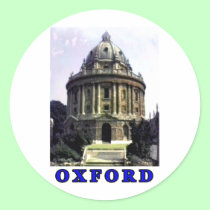 Oxford 1986 snapshot 198 Blue The MUSEUM Zazzle Gi stickers
