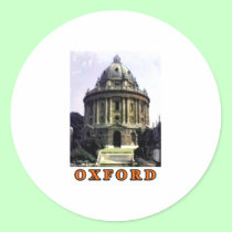 Oxford 1986 snapshot 198 Orange The MUSEUM Zazzle stickers