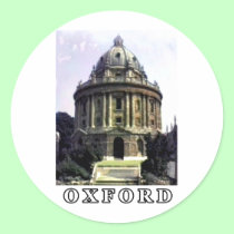 Oxford 1986 snapshot 198 White The MUSEUM Zazzle G stickers