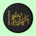 Oxford England 1986 Building Spirals Brown magnets