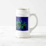 Oxford England 1986 Building Spirals Green Mugs