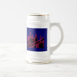 Oxford England 1986 Building Spirals Magenta Mug