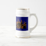 Oxford England 1986 Building Spirals Orange Mugs