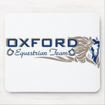 Oxford Equestrian Team Mouse Pad mousepads by cowgirldee Oxford Equestrian Team Mouse Pad mousepads
