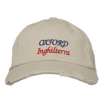 OXFORD, Inghilterra Hat embroidered hats by imperfectiomism OXFORD, Inghilterra Hat embroidered hats
