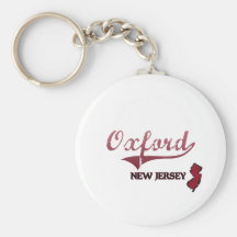 Oxford New Jersey City Classic Key Chain