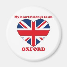 Oxford Refrigerator Magnet