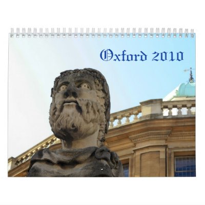 Oxford, UK 2010 Wall Calendar by Ljrigg