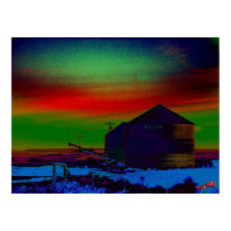 OXIDIZER STORAGE TANKS -  AREA X posters