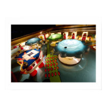 OXO bumpers pinball poster