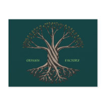 Oxygen Factory Postcard