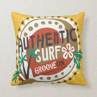 Oxygentees Authentic Surf American MoJo Pillow