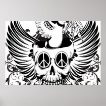 Oxygentees Bad Bones Poster