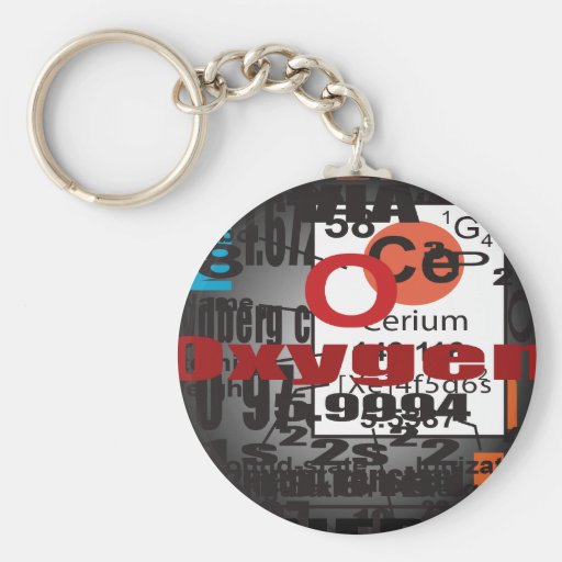 Oxygentees CERIUM Keychains