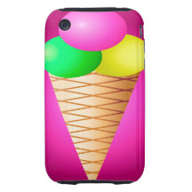 Oxygentees Fast Food Junkie iPhone 3 Case-Mate Case