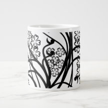 Oxygentees Floral Hynotica Jumbo Mug
