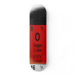 Oxygentees Periodic Table Board Skate Board Deck