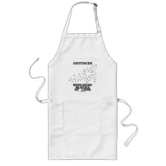 Oxytocin Building Blocks Of Love (Chemistry) apron