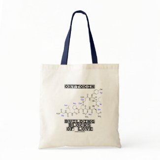 Oxytocin Building Blocks Of Love (Chemistry) bag