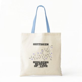 Oxytocin Building Blocks Of Love (Chemistry) bag