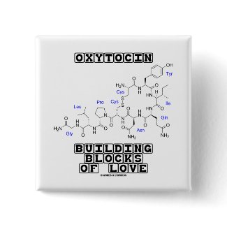Oxytocin Building Blocks Of Love (Chemistry) button