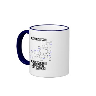 Oxytocin Building Blocks Of Love (Chemistry) mug