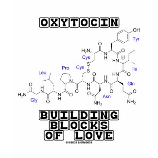 Oxytocin Building Blocks Of Love (Chemistry) shirt