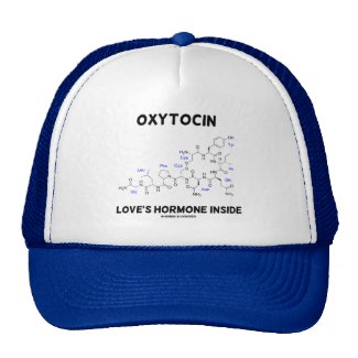 Oxytocin Love's Hormone Inside (Chemistry) Mesh Hats
