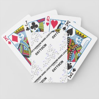 Oxytocin Love's Hormone Inside (Chemistry) Bicycle Poker Deck