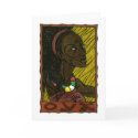 Oya Greeting Card by ThaliaTook Oya Greeting Card