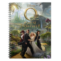 Oz: The Great and Powerful Poster 6 Spiral Notebook