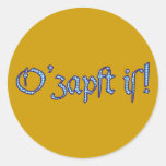 oZapft is Wiesn Oktoberfest Stickers