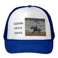 ozark mule days trucker hats
