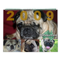 OzPugs 2009 Huge Calendar by OzPugs OzPugs 2009 Huge Calendar