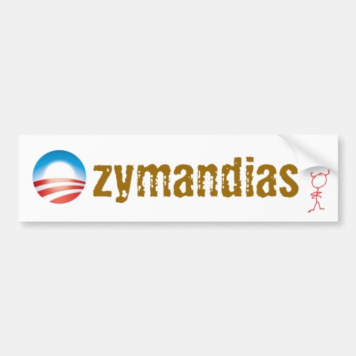 Ozymandias Bumper Stickers
