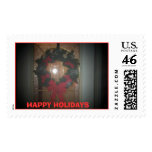 p1001317, HAPPY HOLIDAYS postage