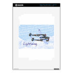 p38 Lightning world war 2 combat aircraft Skins For iPad 3