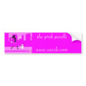 p3, the pink poodlewww.zazzle.com bumper stickers