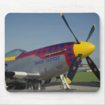 P51 Mustang, nose cone/propeller showing nose art Mouse Pad