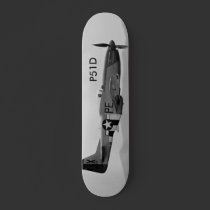 P51D Skateboard by buffaloworks P51D Skateboard